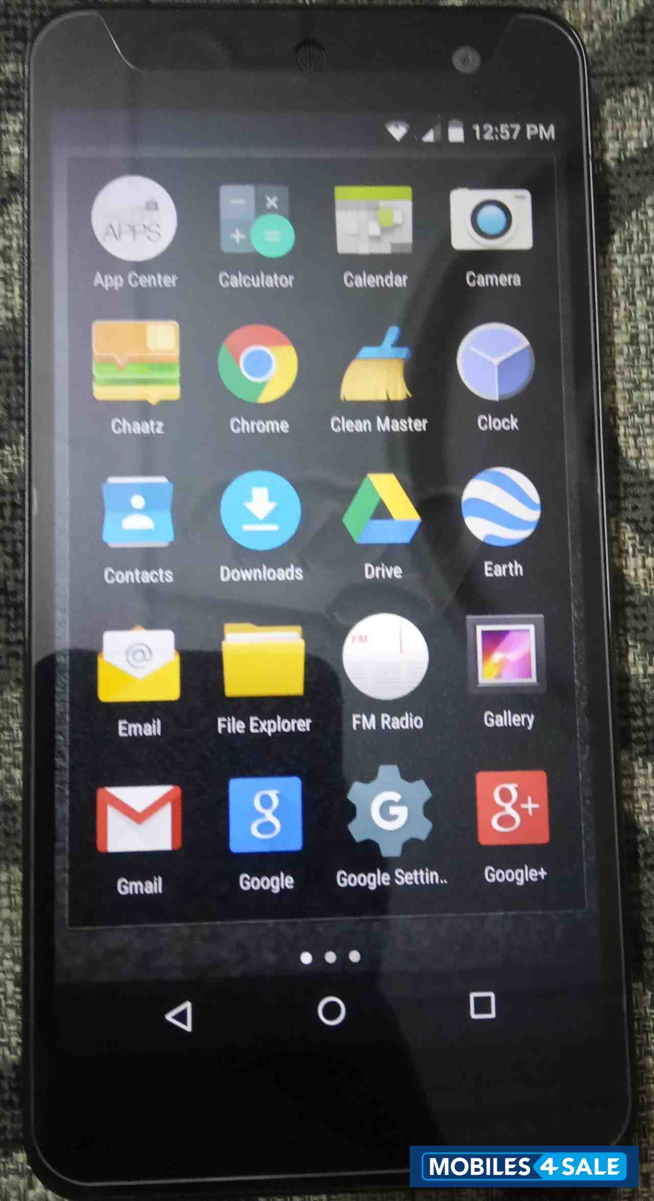 Black Micromax Canvas Amaze 2 E457