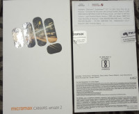 Black Micromax Canvas Amaze 2 E457