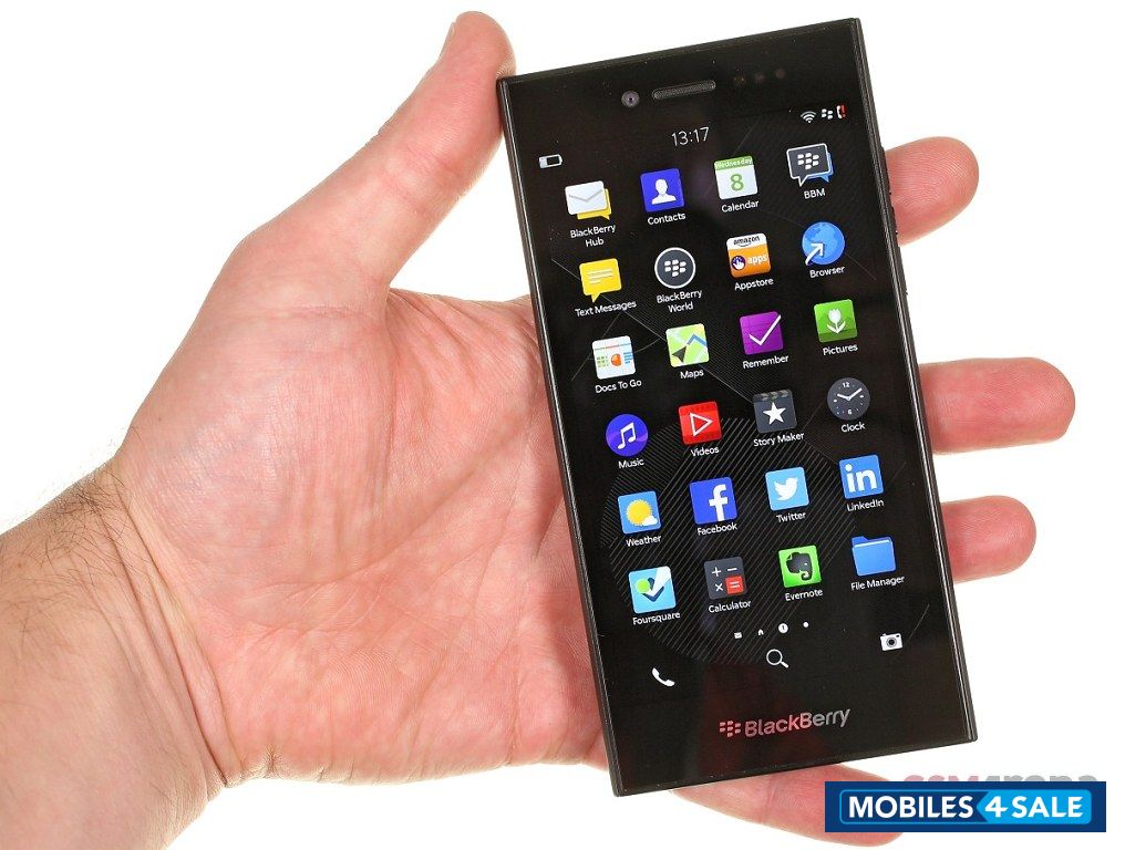 India Grey BlackBerry Leap