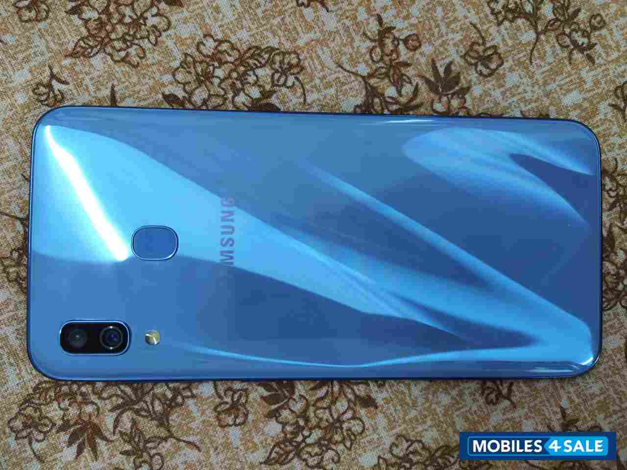 Blue Samsung  A30