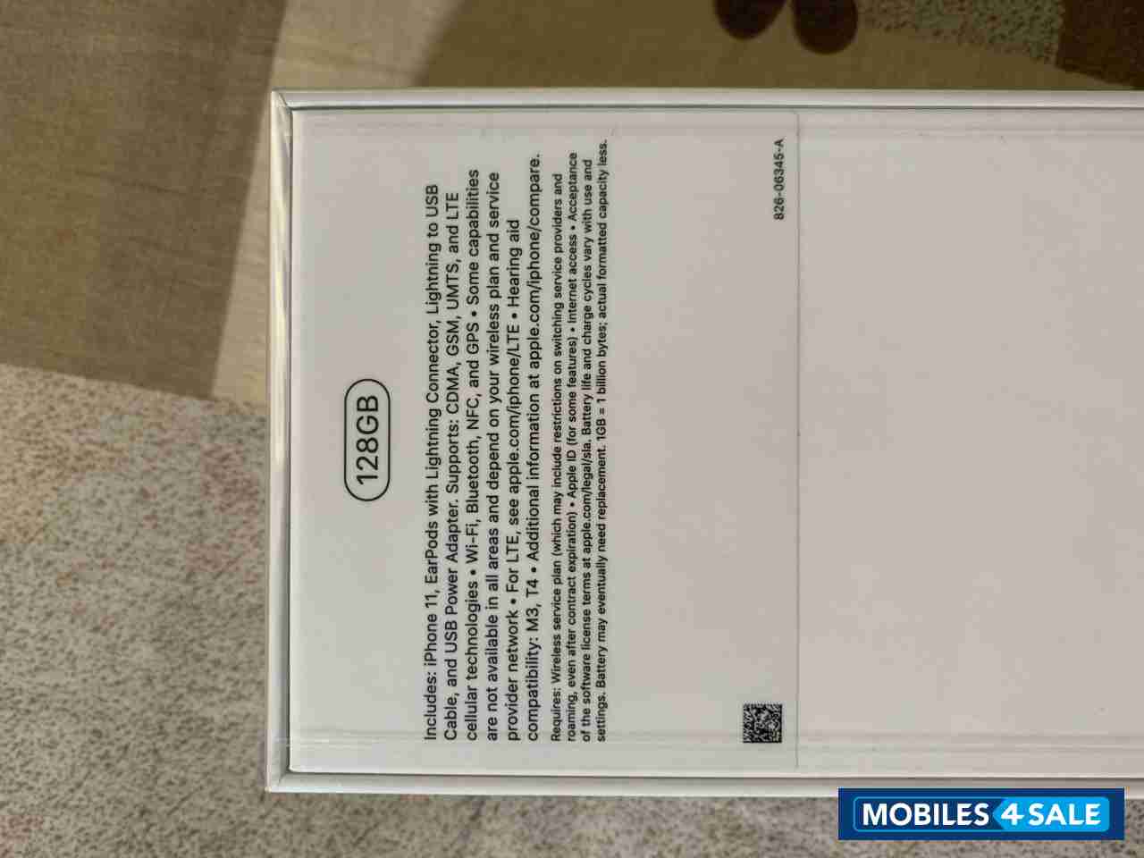 Black Apple Iphone 11 128Gb