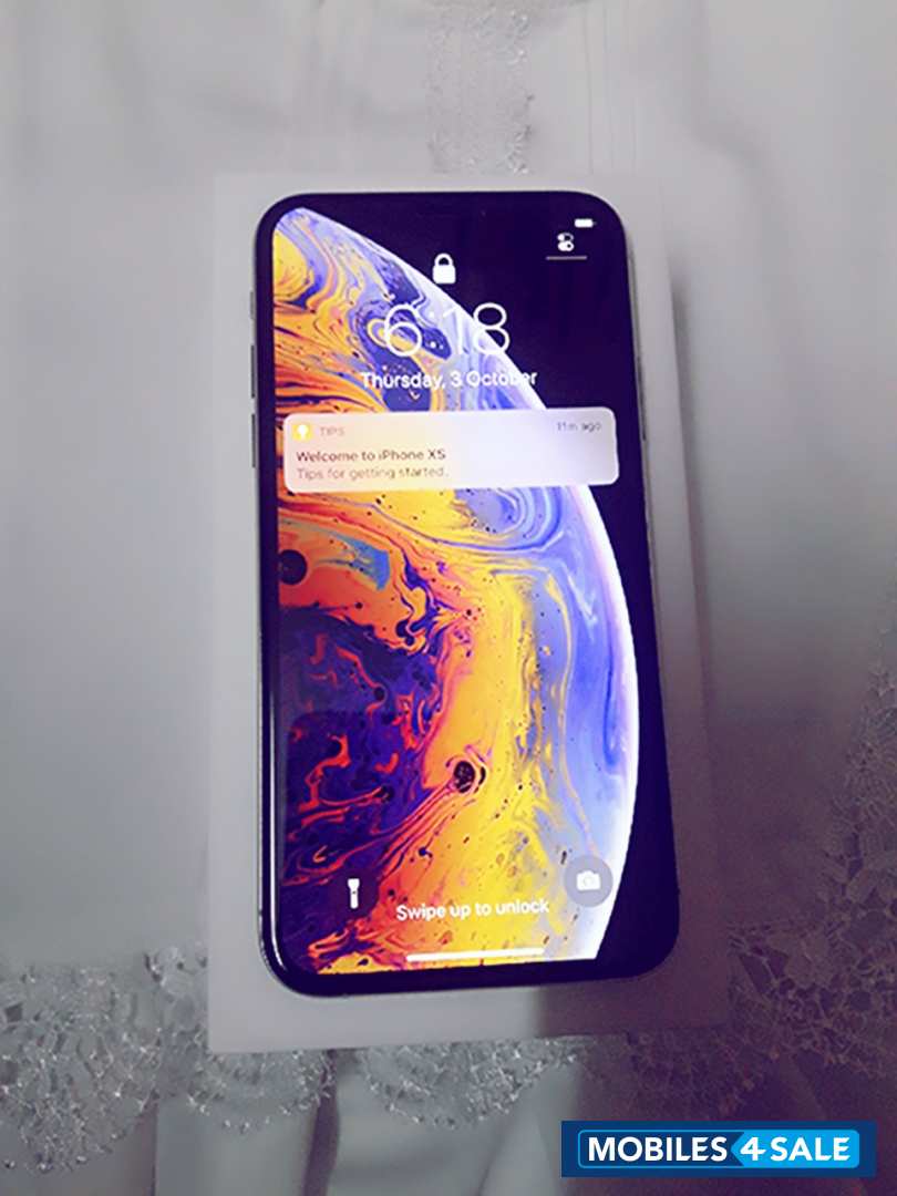 Silver Apple IPHONE XS 256 GB