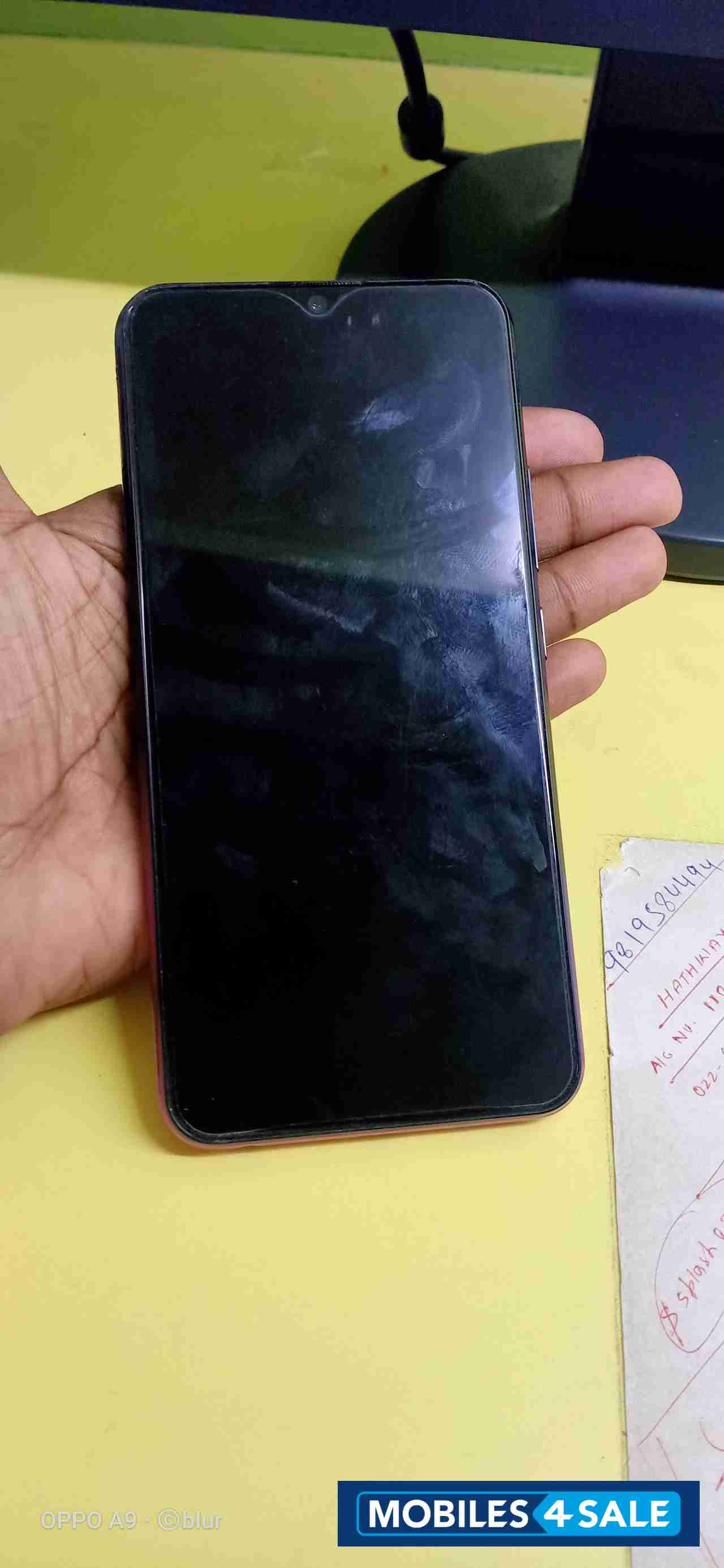 Black Purple Vivo Y-series Y17