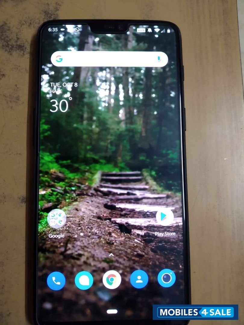 Matte Black OnePlus  Oneplus6