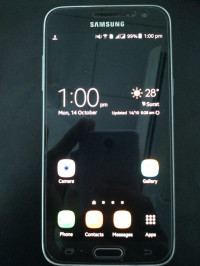 Black Samsung J-series J3 Pro