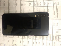 Black Samsung A-series Galaxy A7 2018