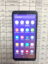 Black Samsung A-series Galaxy A7 2018