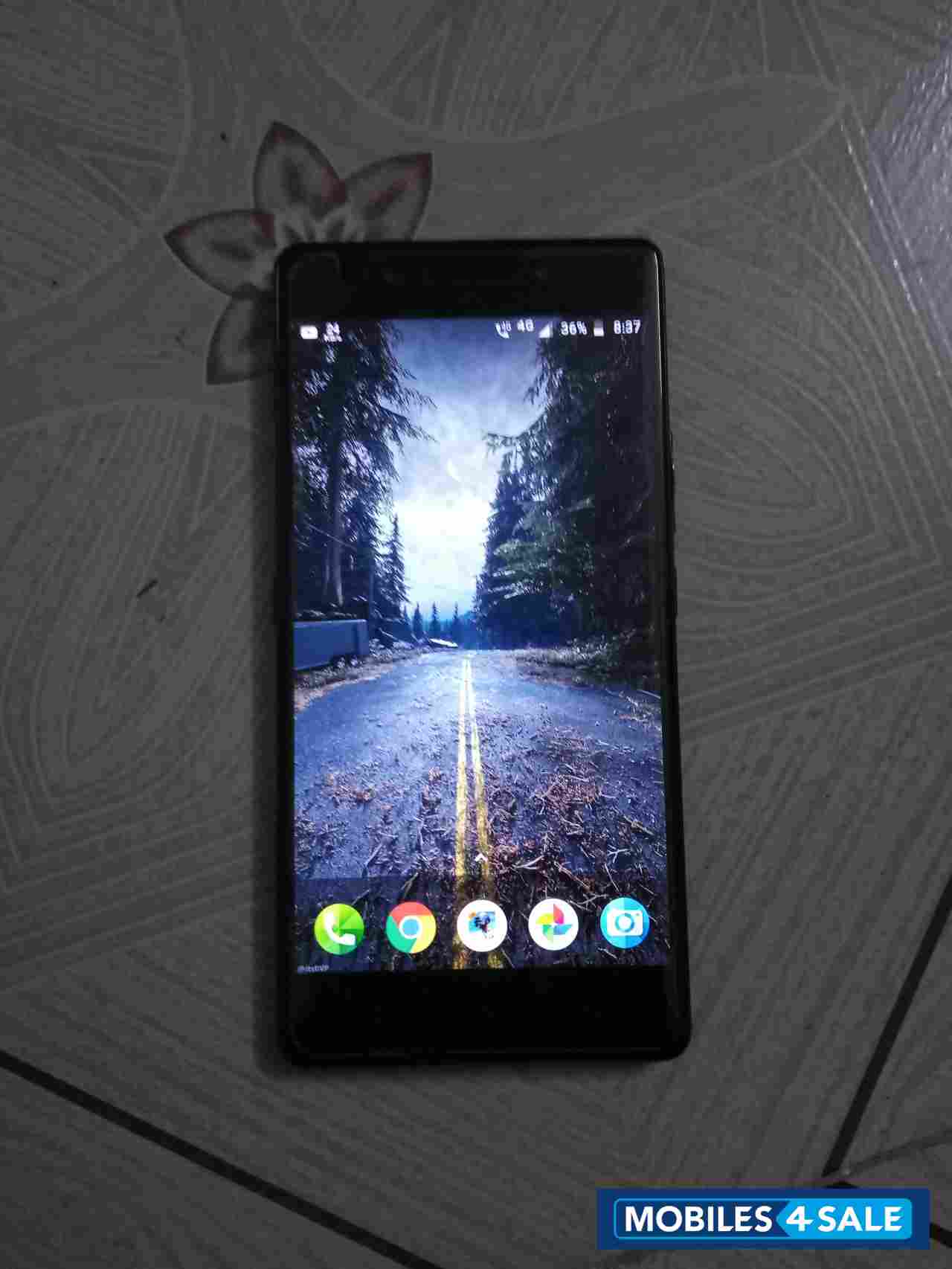 Black Lenovo K8 Note