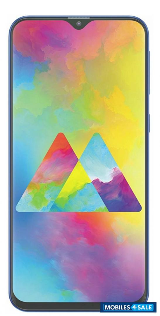 Blue Samsung Galaxy M20