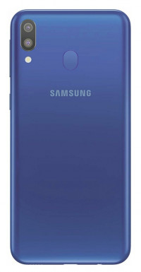 Blue Samsung Galaxy M20