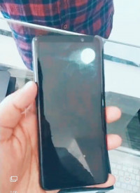 Black Samsung  Galaxy s9 plus 6 gb ram 64 gb rom 6 mnth