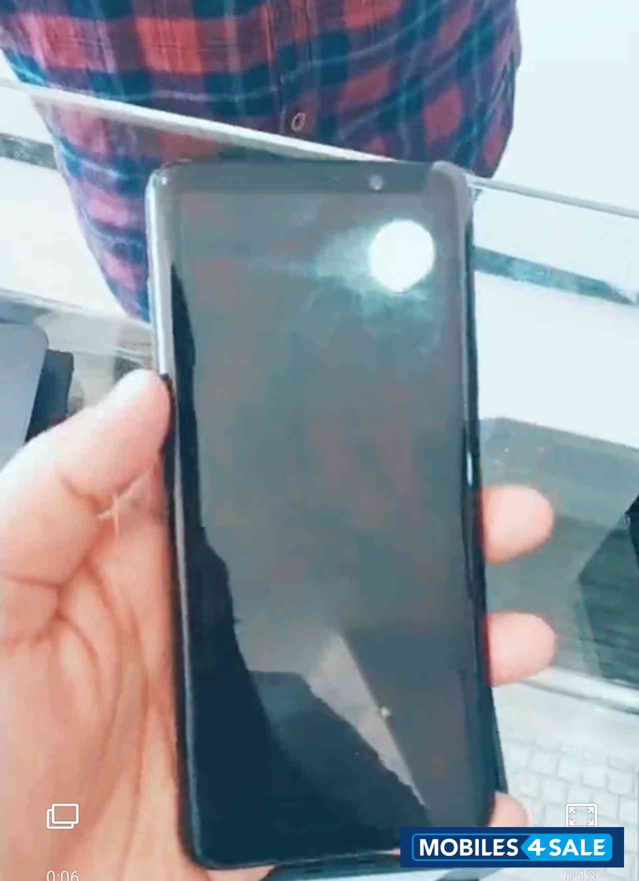 Black Samsung  Galaxy s9 plus 6 gb ram 64 gb rom 6 mnth