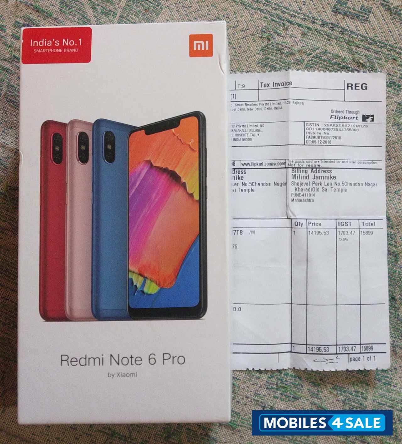 Xiaomi  Mi note 6 pro