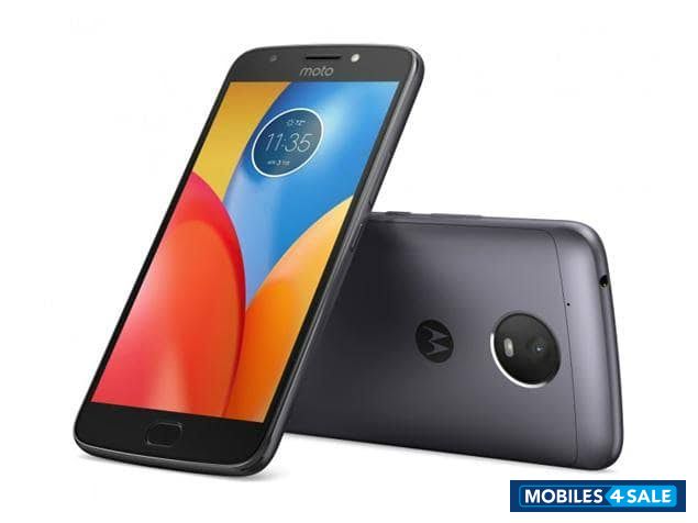 Grey Motorola Moto E4 Plus
