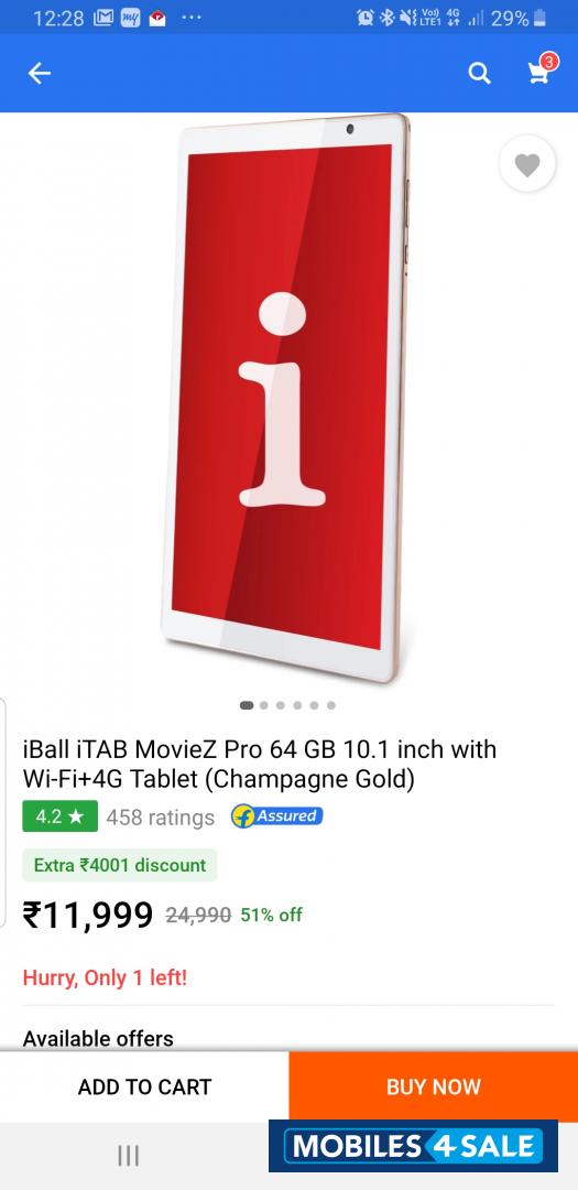 iBall Moviez pro