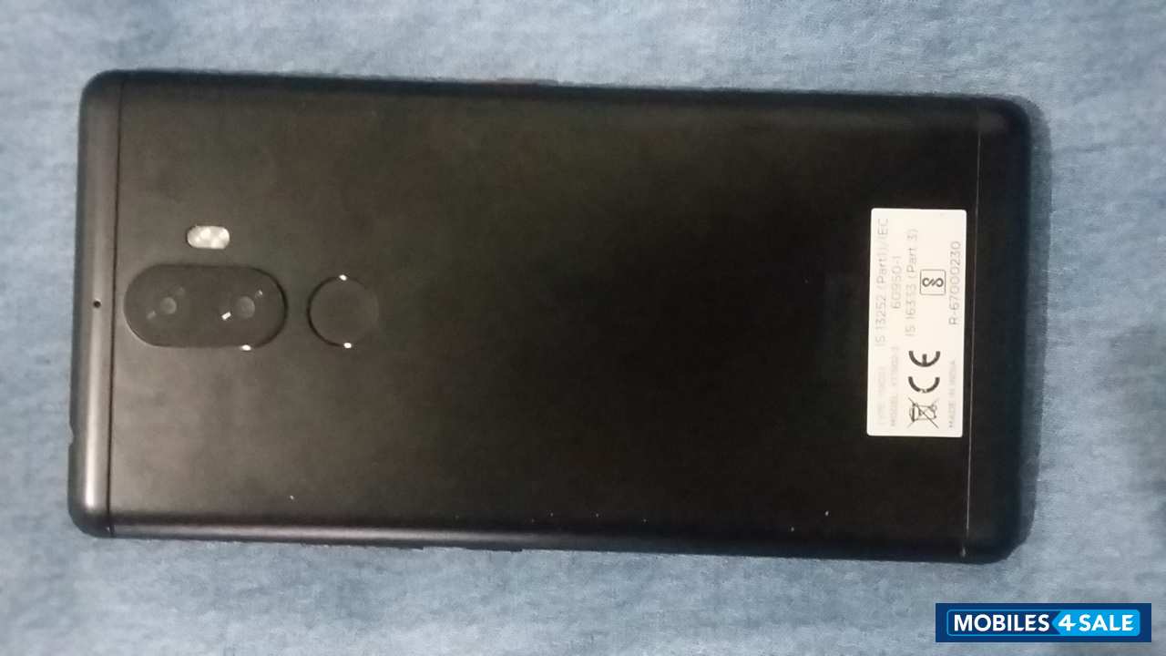 Black Lenovo  Lenovo k8 note 4/64.