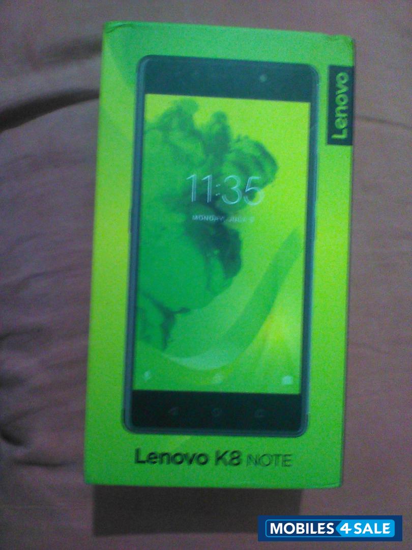 Black Lenovo  Lenovo k8 note 4/64.