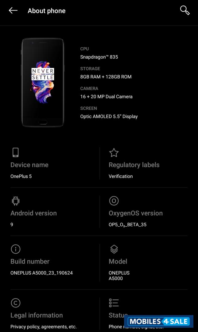 OnePlus  5