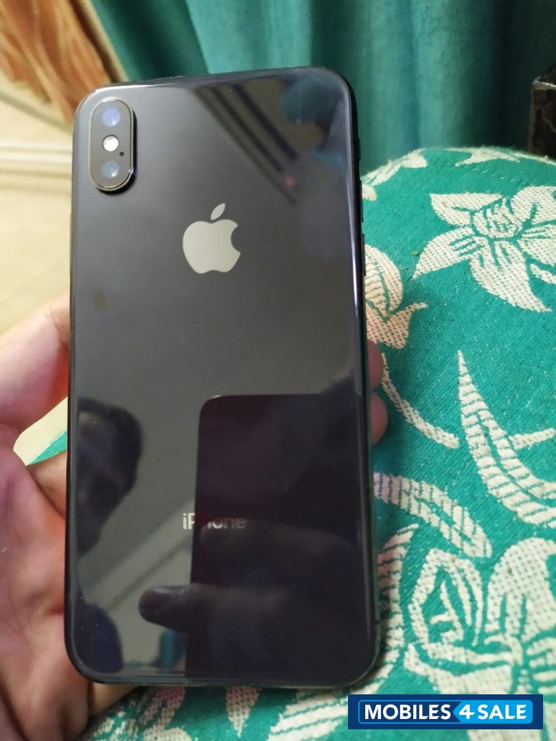 Black Apple  Iphone x