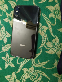Black Apple  Iphone x
