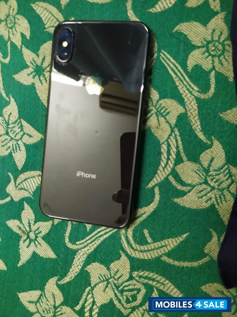 Black Apple  Iphone x