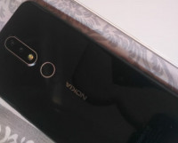 Black Nokia  6.1 plus (6GB/64GB)