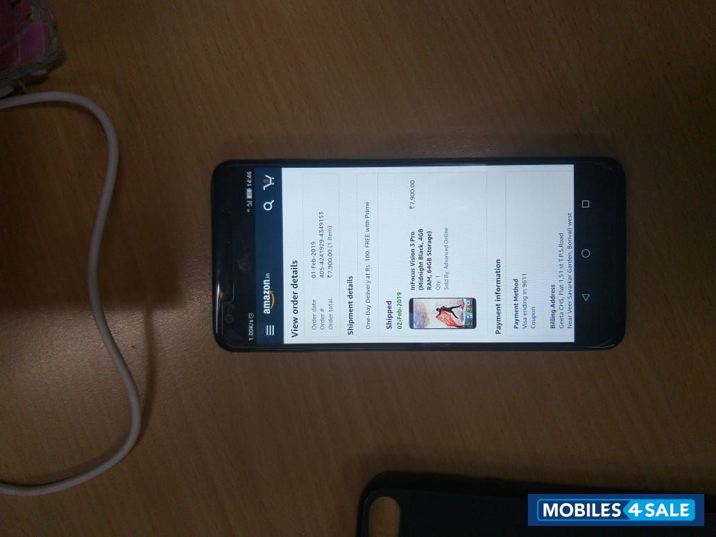 Black InFocus Vision 3 Pro