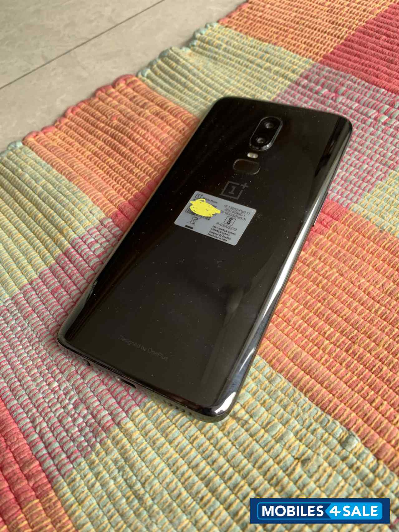 Jet Black OnePlus  6
