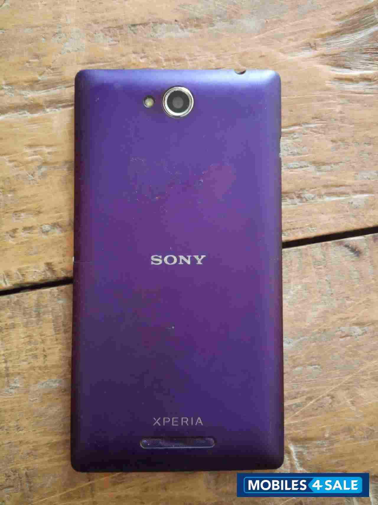 Blue Sony Xperia C