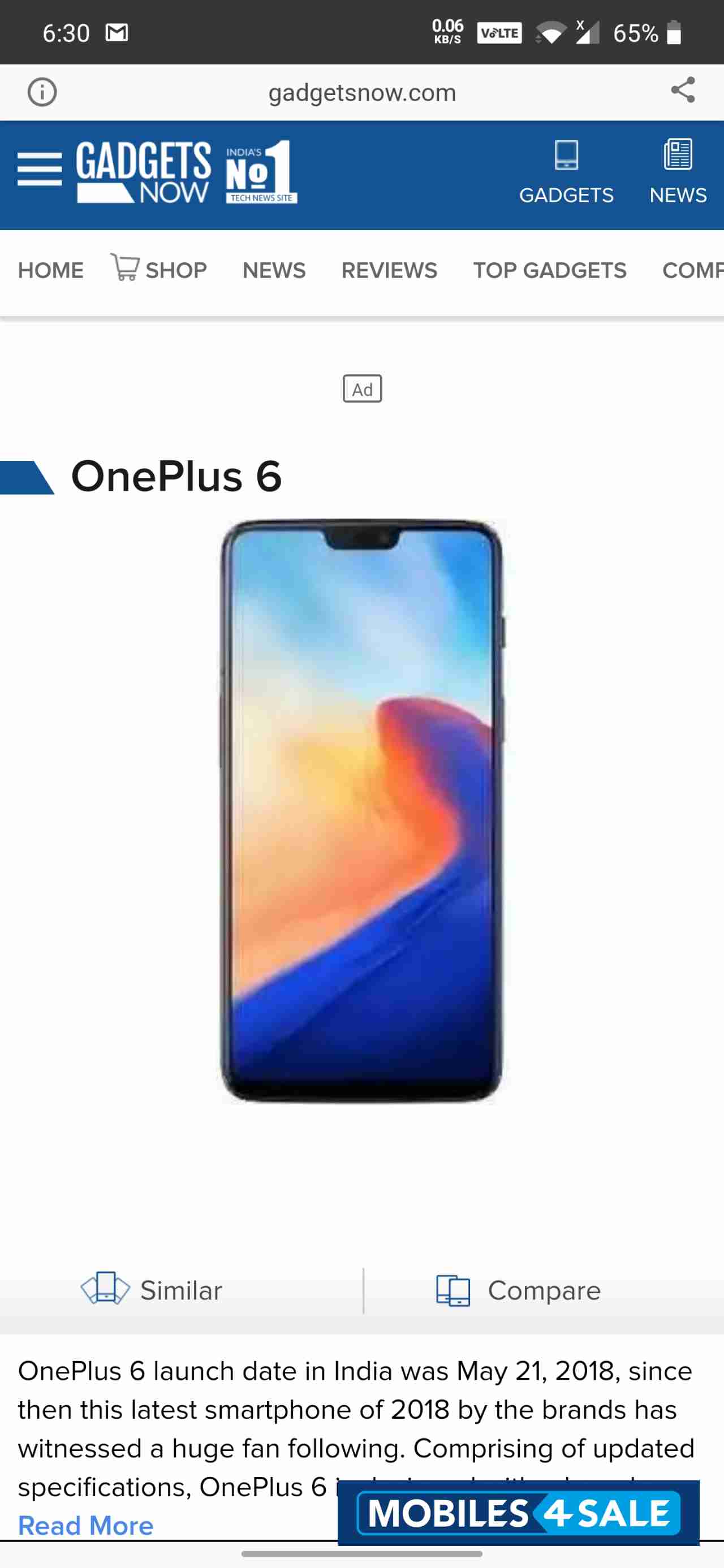 OnePlus  6