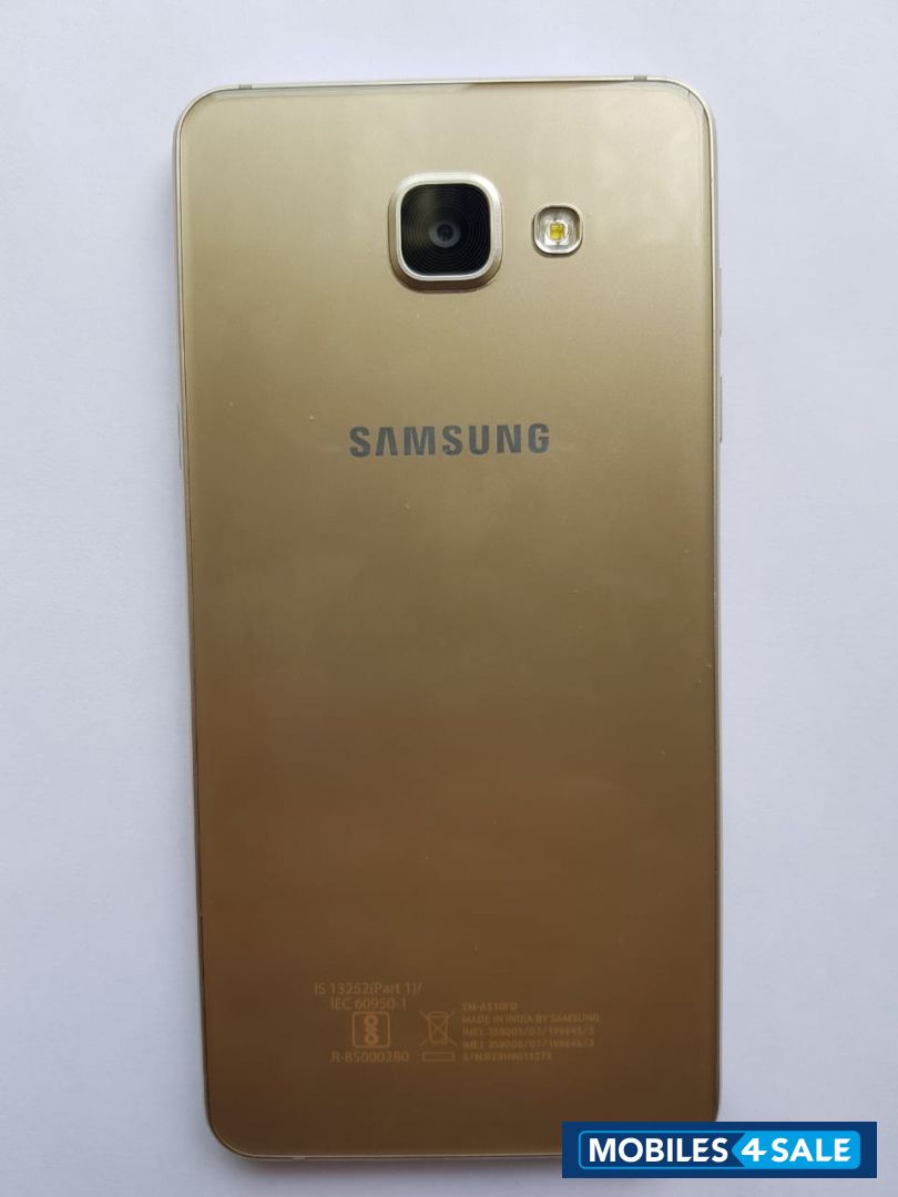 Gold Samsung Galaxy A5 2016