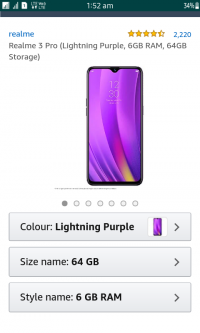 Amazon realme 3 pro