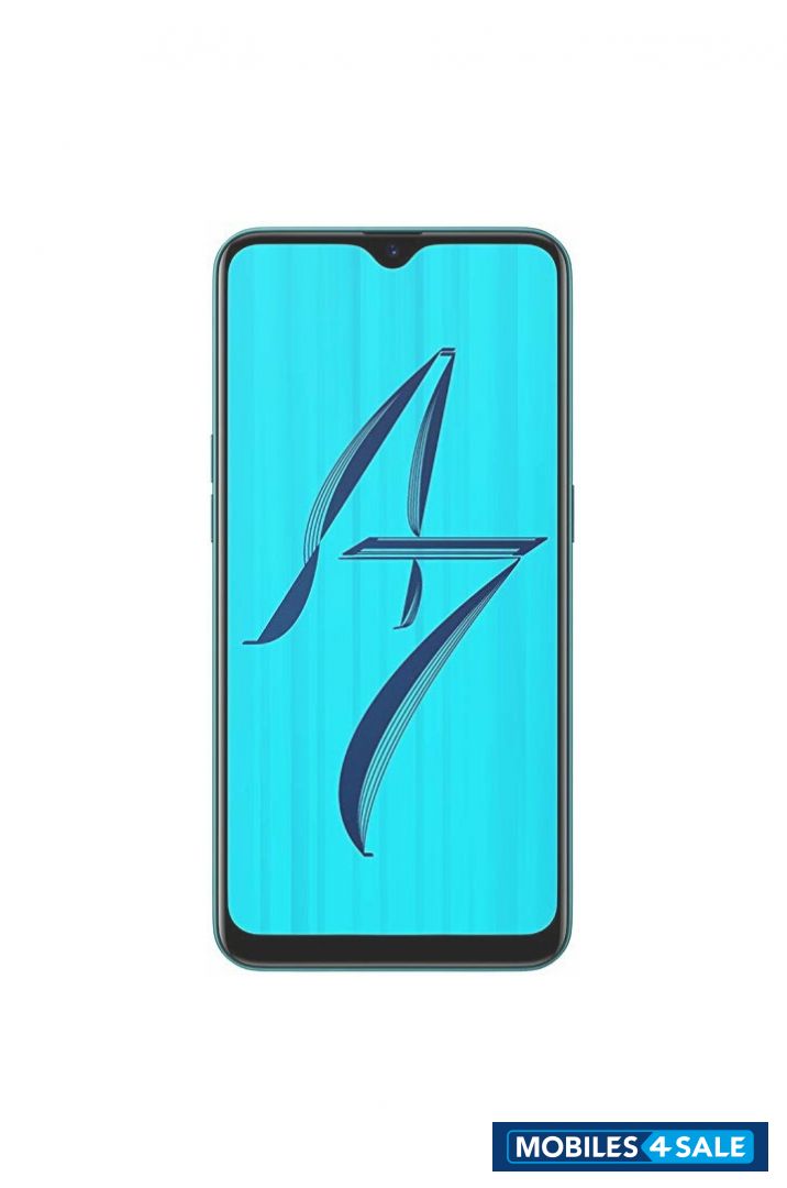 Blue Oppo  A7