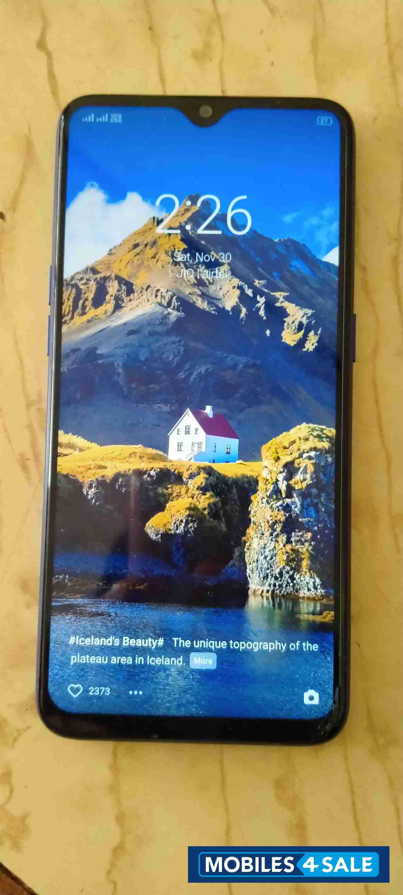 Ocean Blue Realme  Realme 2 pro