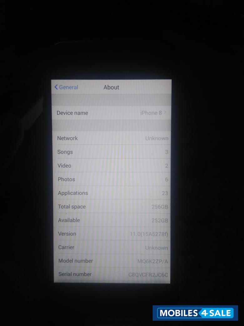 Black Apple iPhone 8