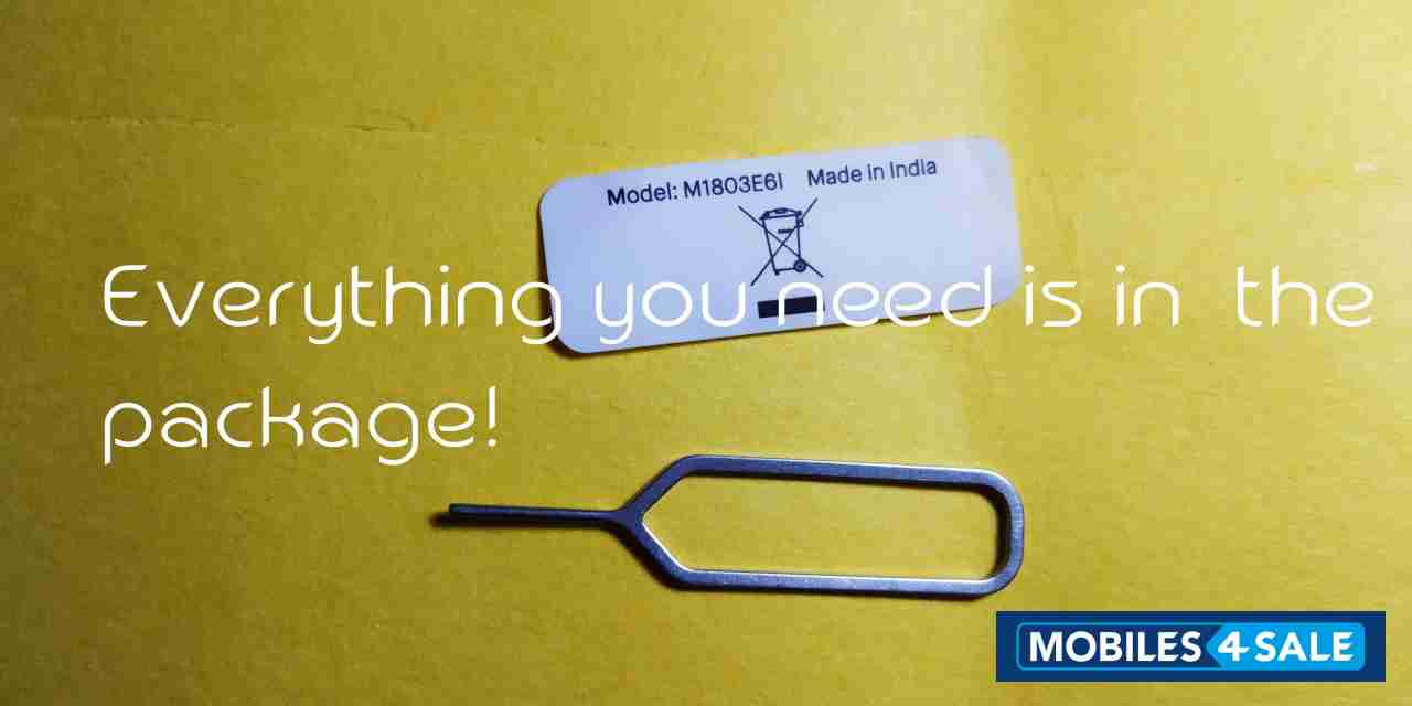 Black Xiaomi Redmi Redmi Y2