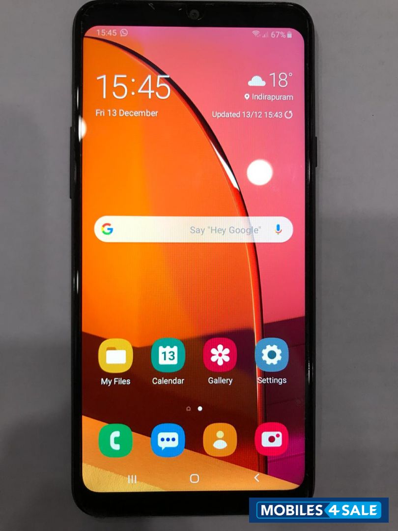 Black Samsung  Galaxy A20S