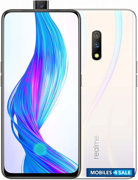 White Realme Realme X