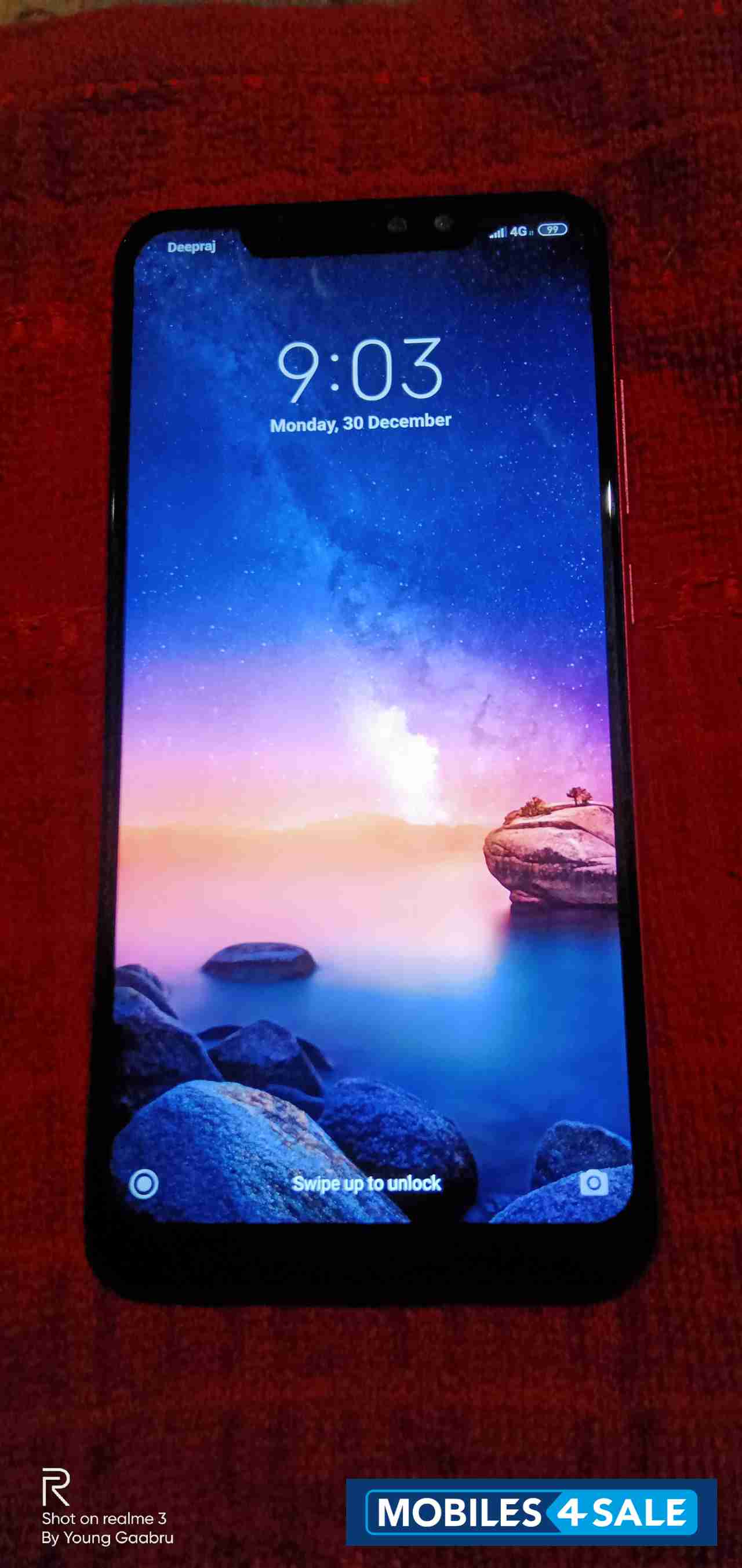 Red Xiaomi Note 6 pro