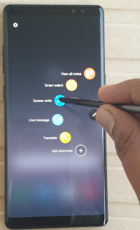 Midnight Black Samsung Galaxy Note 8