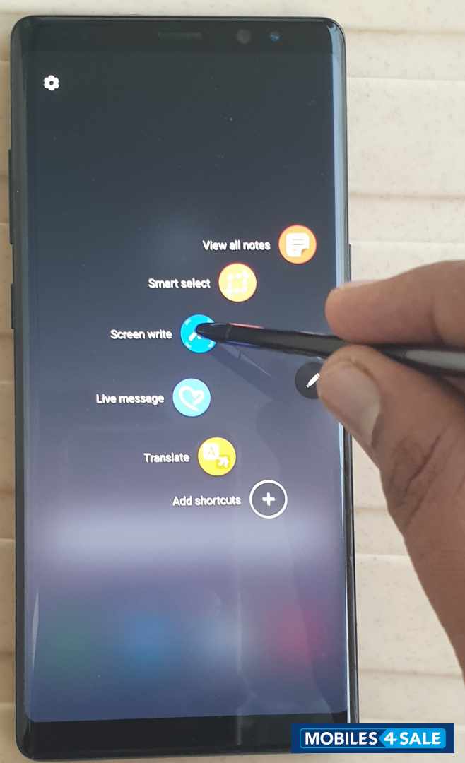 Midnight Black Samsung Galaxy Note 8
