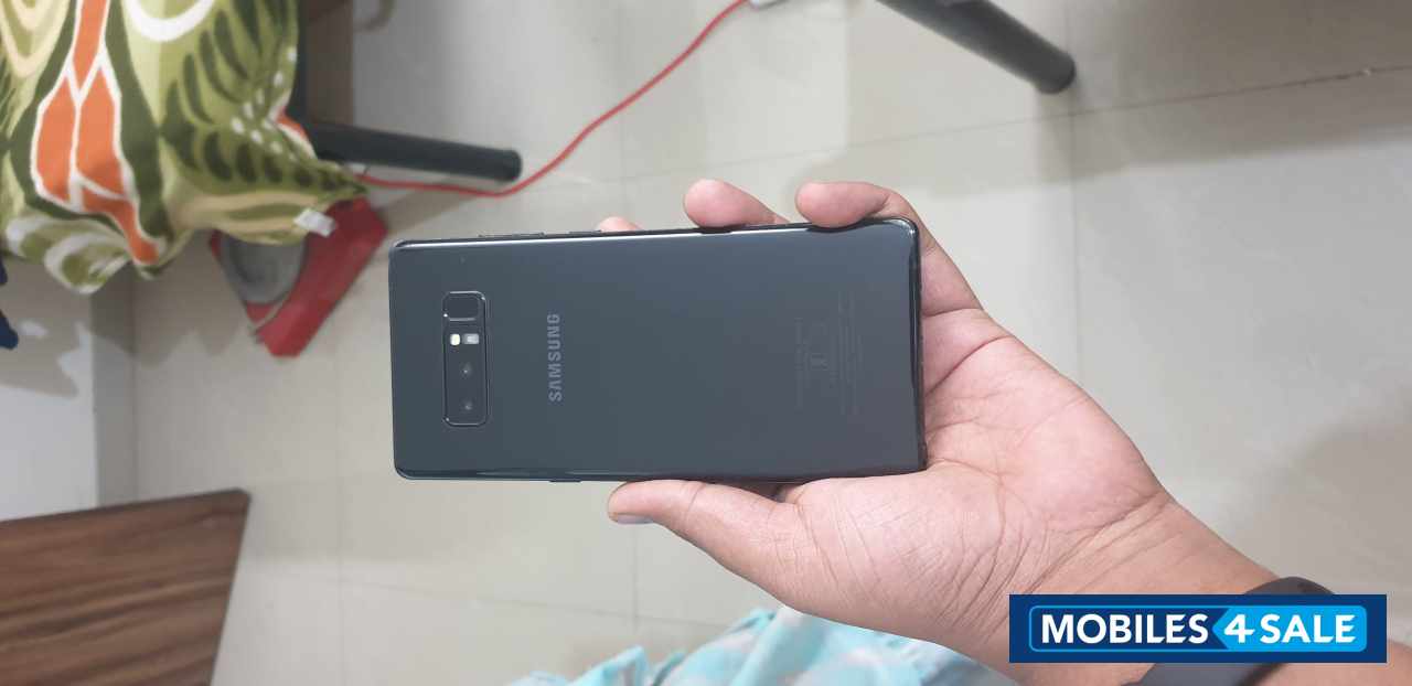 Midnight Black Samsung Galaxy Note 8