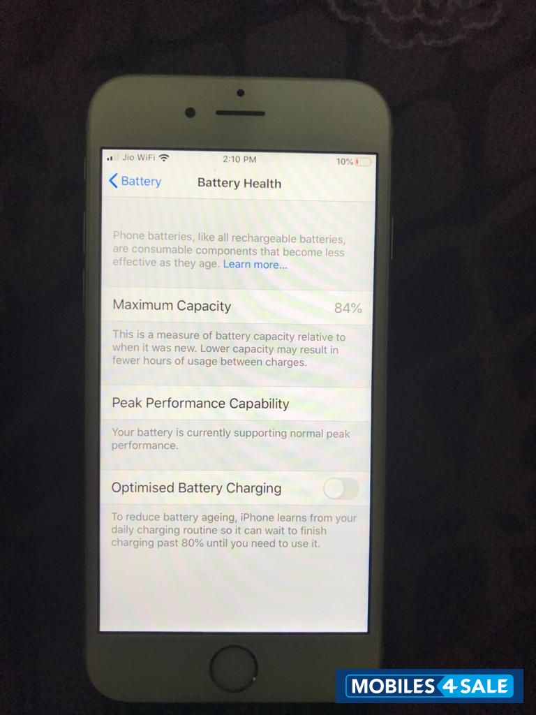 Silver Apple iPhone 6S