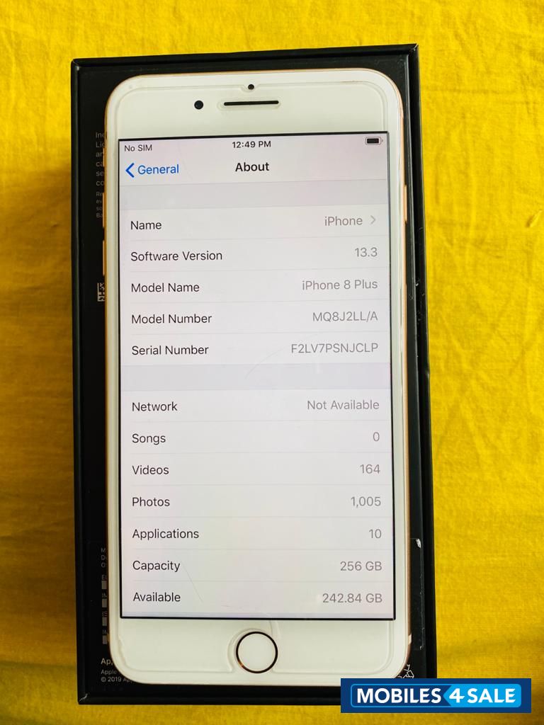 Apple  IPHONE 8PLUS 256GB
