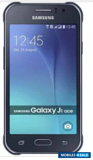 Black Samsung  Galaxy j 1 ace