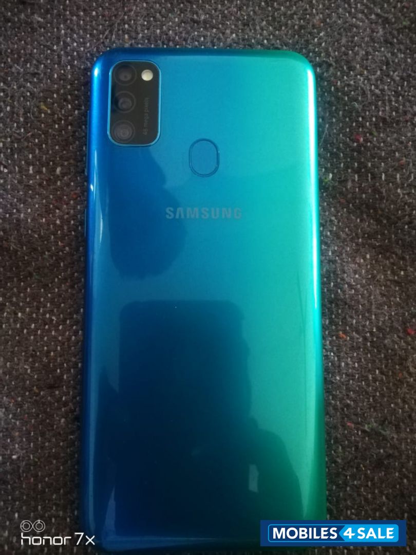 Blue Samsung  M30S