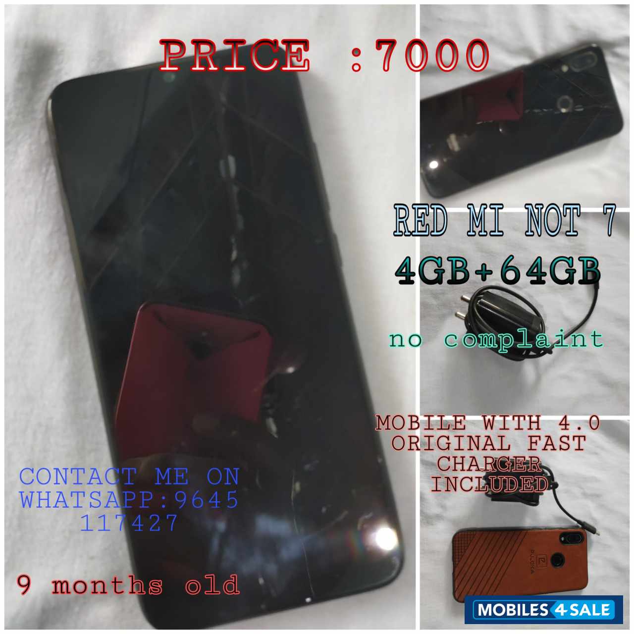 Xiaomi  Red mi not 7