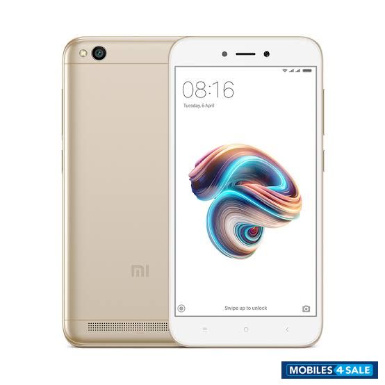 White Redmi  5a