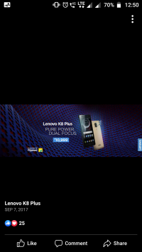 Lenovo  Lenovo K8Plus