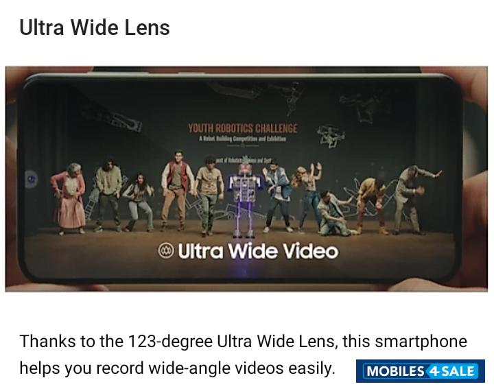 Ocean Blue Samsung A220